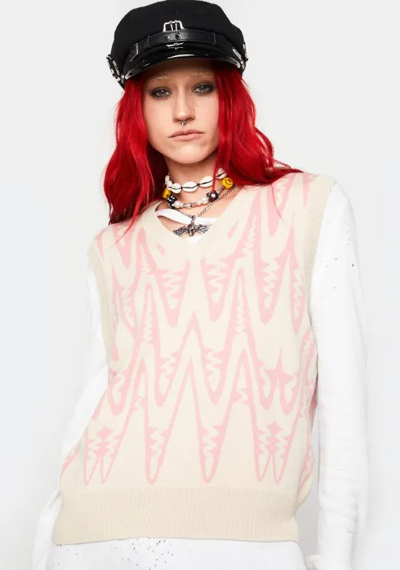 Helix Sweater Vest sold by Dolls Kill