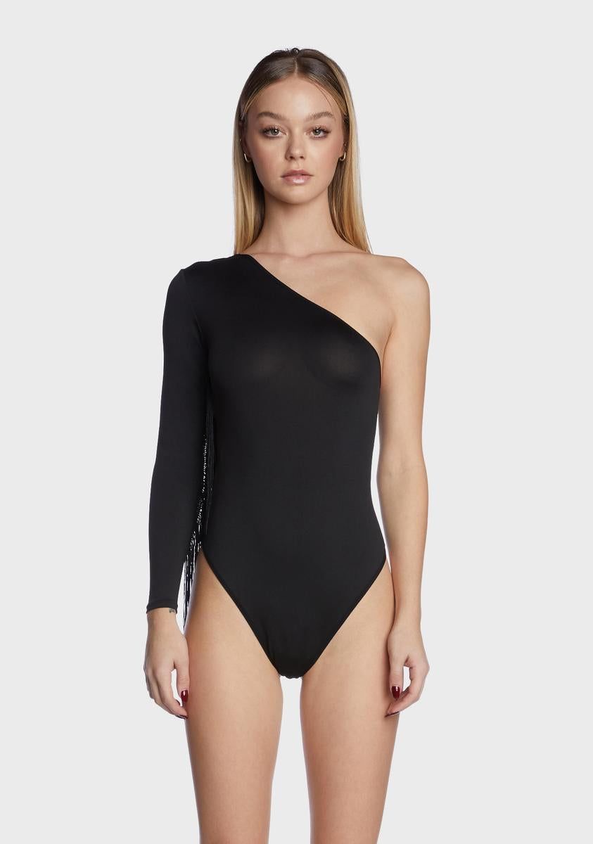 All For Me Fringe Bodysuit sold by Dolls Kill