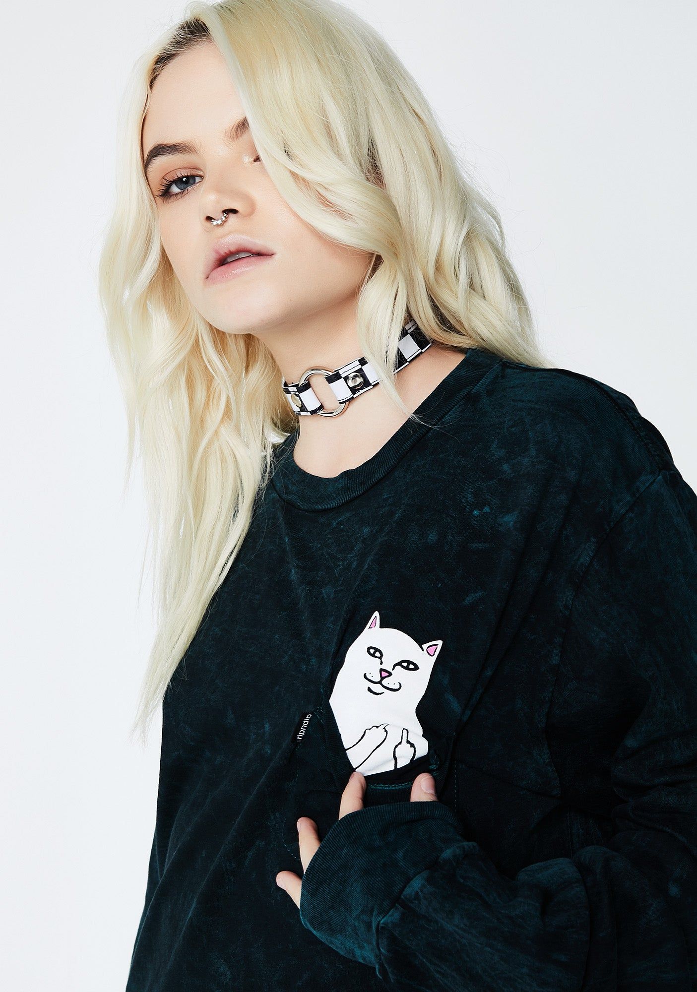 Lord Nermal Pocket Long Sleeve sold by Dolls Kill