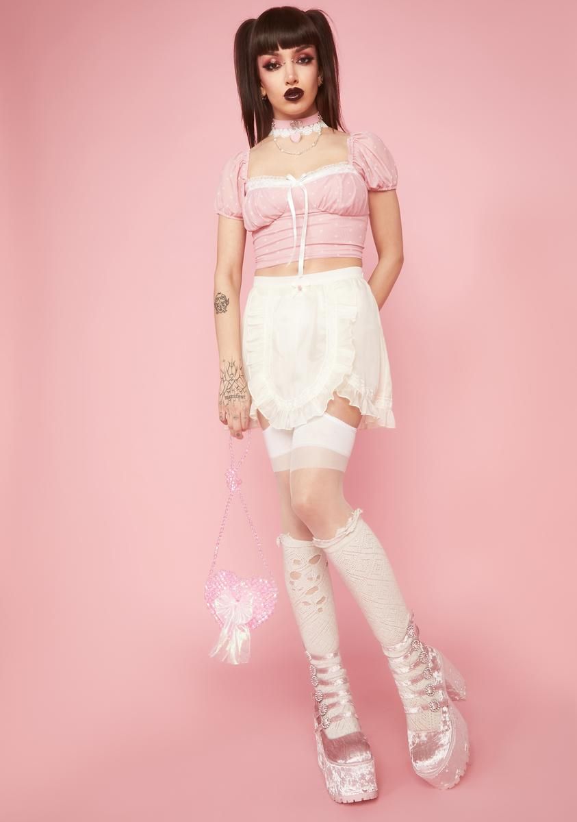 Stubbornly Yours Puff Sleeve Top sold by Dolls Kill product image thumbnail 3