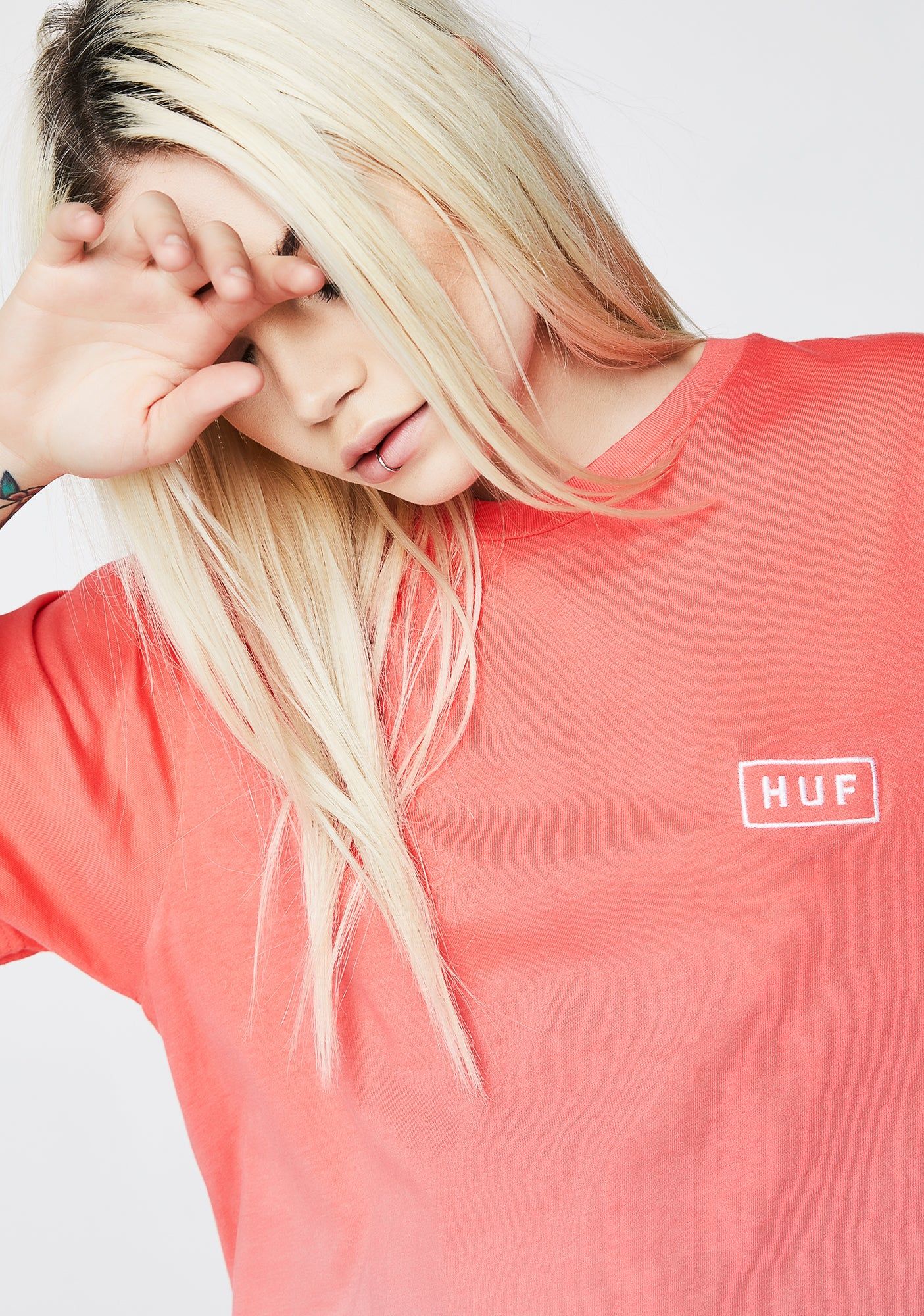 Gradient Dip Dye Bar Logo Tee sold by Dolls Kill product image thumbnail 3