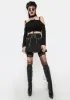 Punk Drawstring Strap Top sold by Dolls Kill