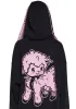 Misfit Lamb Zip-Up Hoodie sold by Dolls Kill