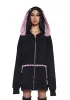 Misfit Lamb Zip-Up Hoodie sold by Dolls Kill