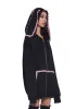 Misfit Lamb Zip-Up Hoodie sold by Dolls Kill