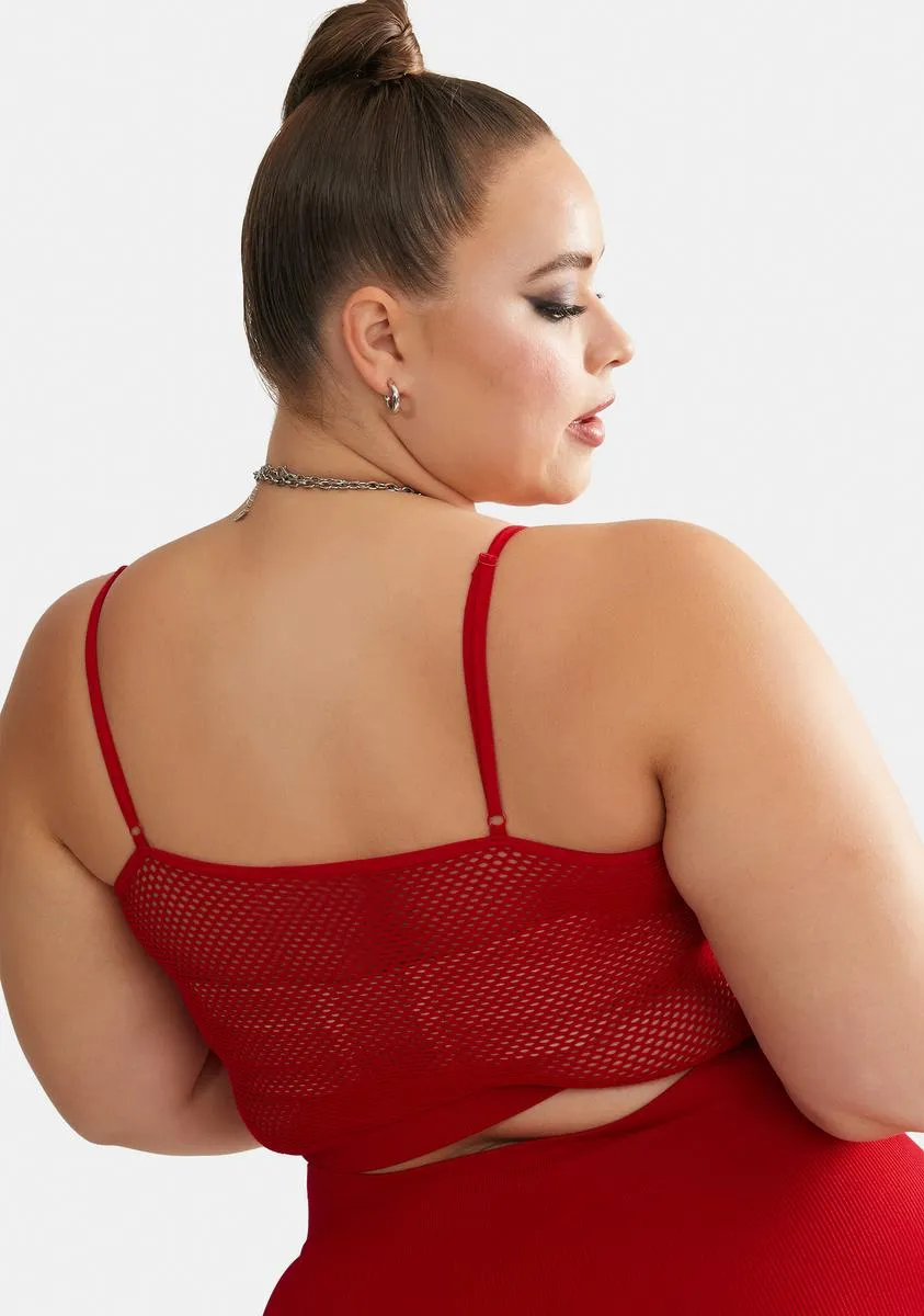 Spicy And She Knows It Crop Tank sold by Dolls Kill product image thumbnail 4