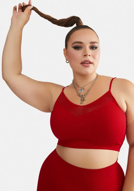 Spicy And She Knows It Crop Tank sold by Dolls Kill