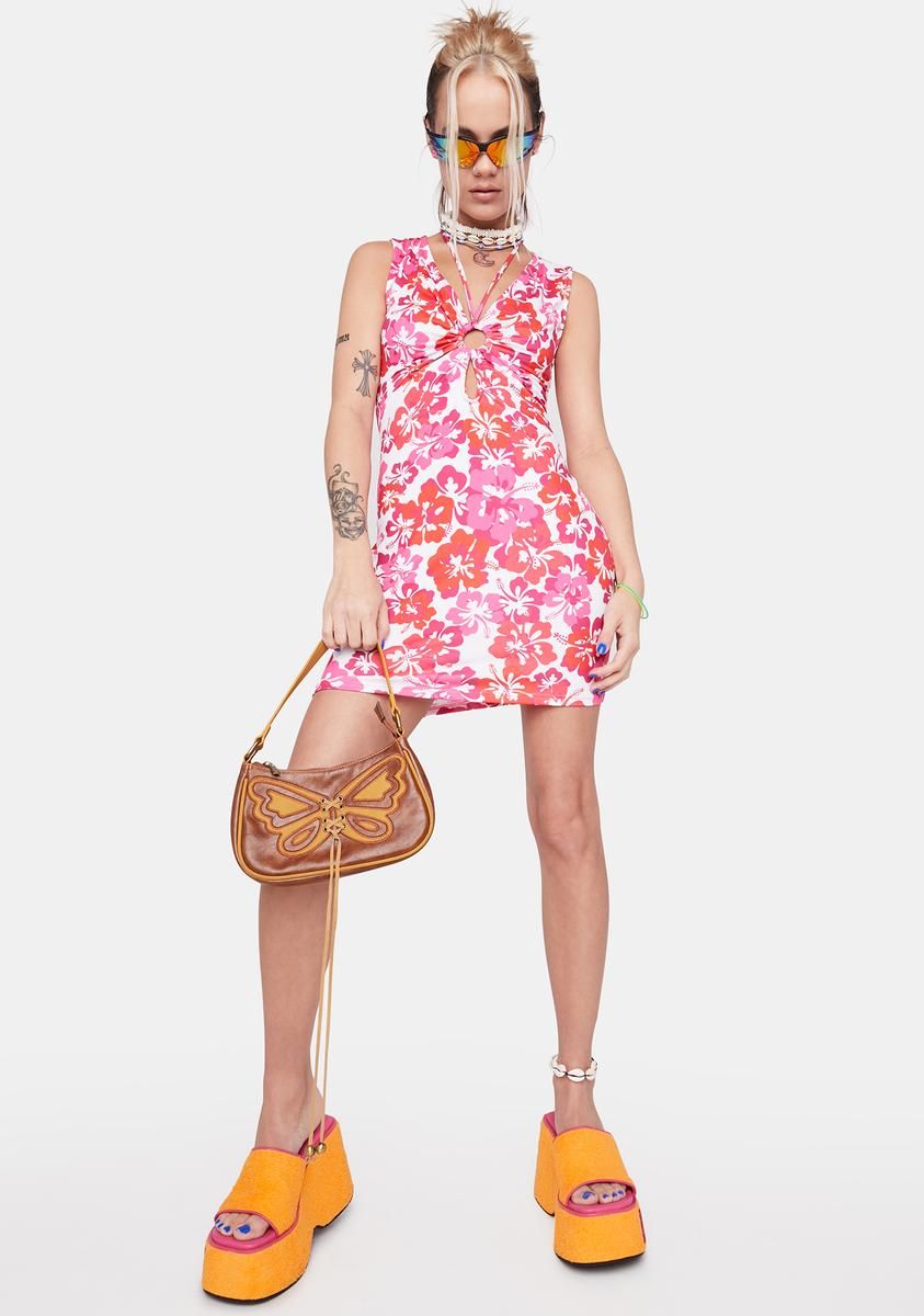 Aloha State Mini Dress sold by Dolls Kill product image thumbnail 3