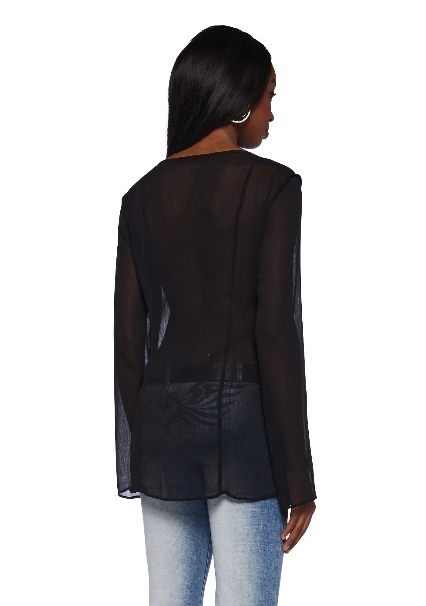 Barely There Tie Top sold by Dolls Kill product image thumbnail 4