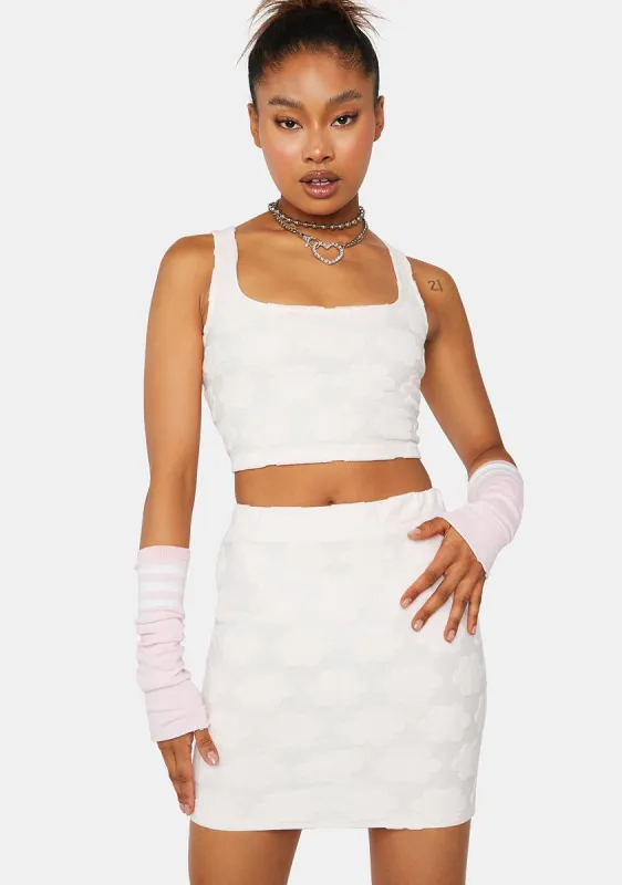 Grapefruit Citrus Stand Skirt Set sold by Dolls Kill