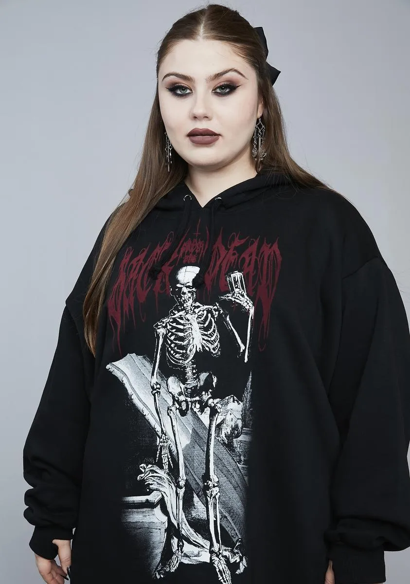 Plus Eternal Torment Graphic Hoodie sold by Dolls Kill
