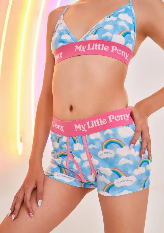 Big Dreamer Printed Boyshorts sold by Dolls Kill