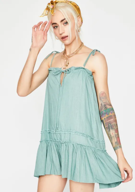 Kush Summertime Gladness Ruffled Dress sold by Dolls Kill