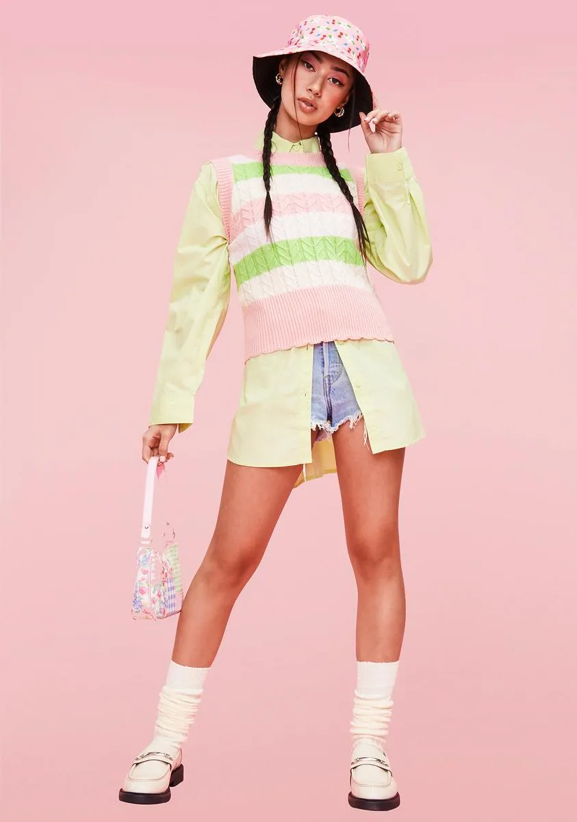 Summer Adventure Striped Sweater Vest sold by Dolls Kill product image thumbnail 3