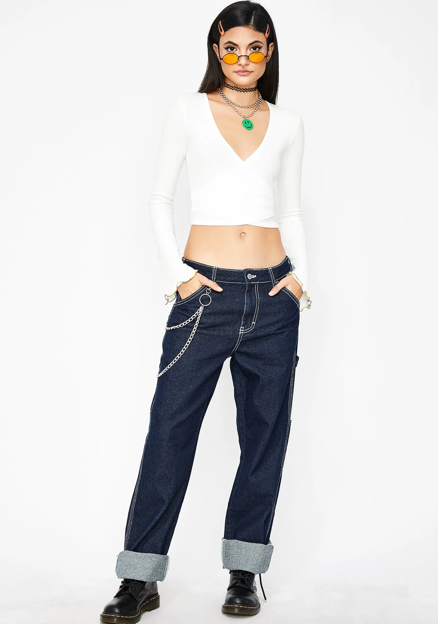 Kaleidic Killa Crop Top sold by Dolls Kill product image thumbnail 2