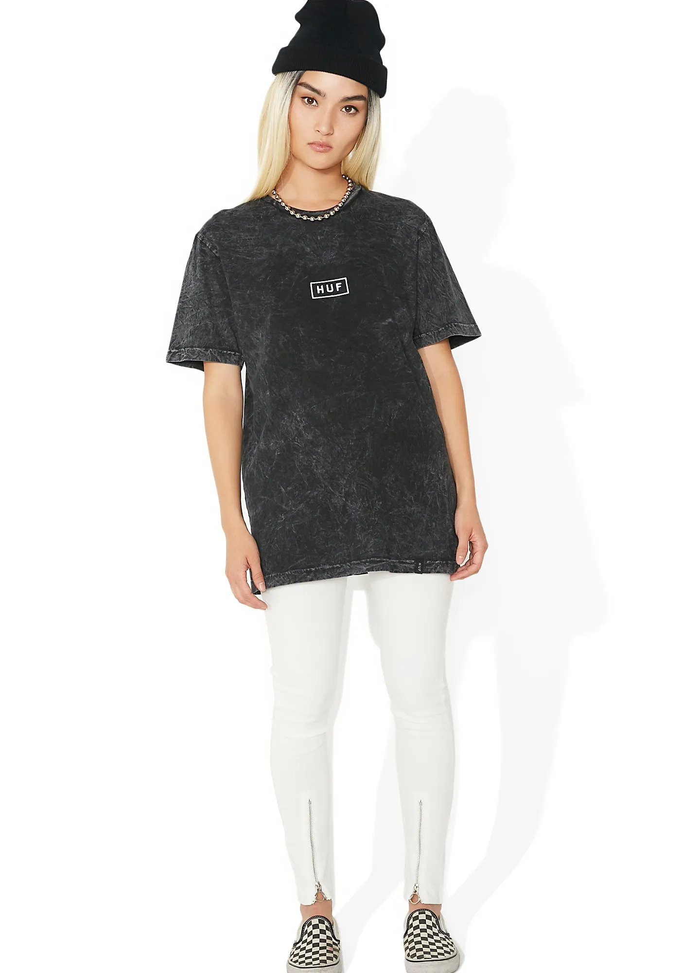 Black Bar Logo Overdyed Tee sold by Dolls Kill product image thumbnail 5