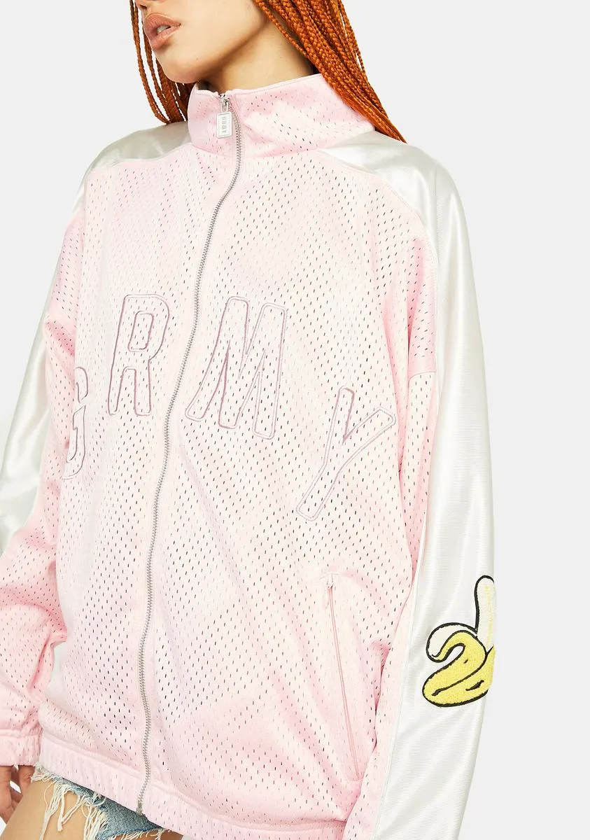 Jungle Punch Mesh Track Jacket sold by Dolls Kill product image thumbnail 2