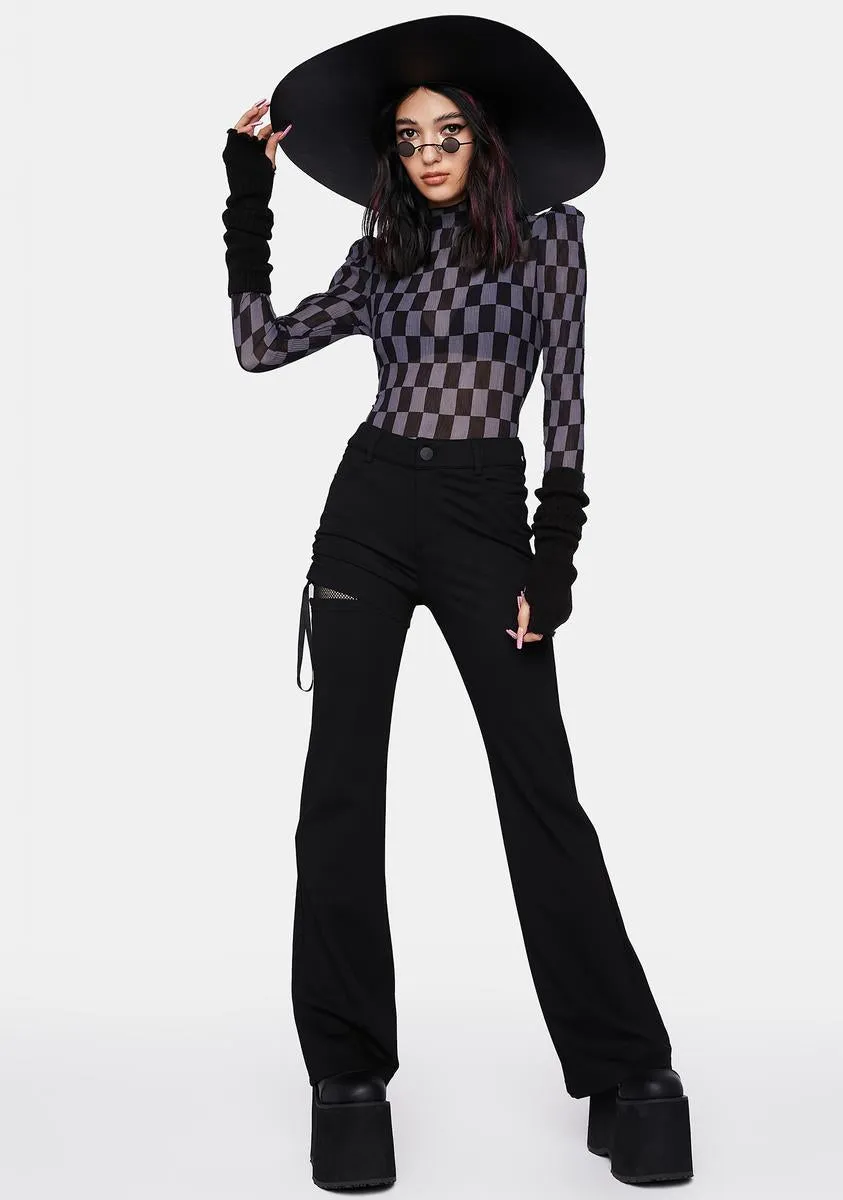 Revelation Series Checkerboard Pleated T-Shirt sold by Dolls Kill product image thumbnail 3