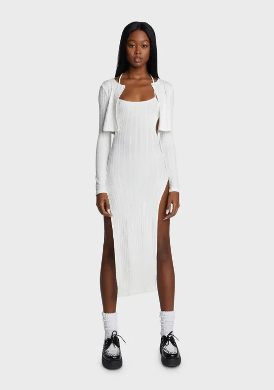 Stay Serving Dress Set sold by Dolls Kill