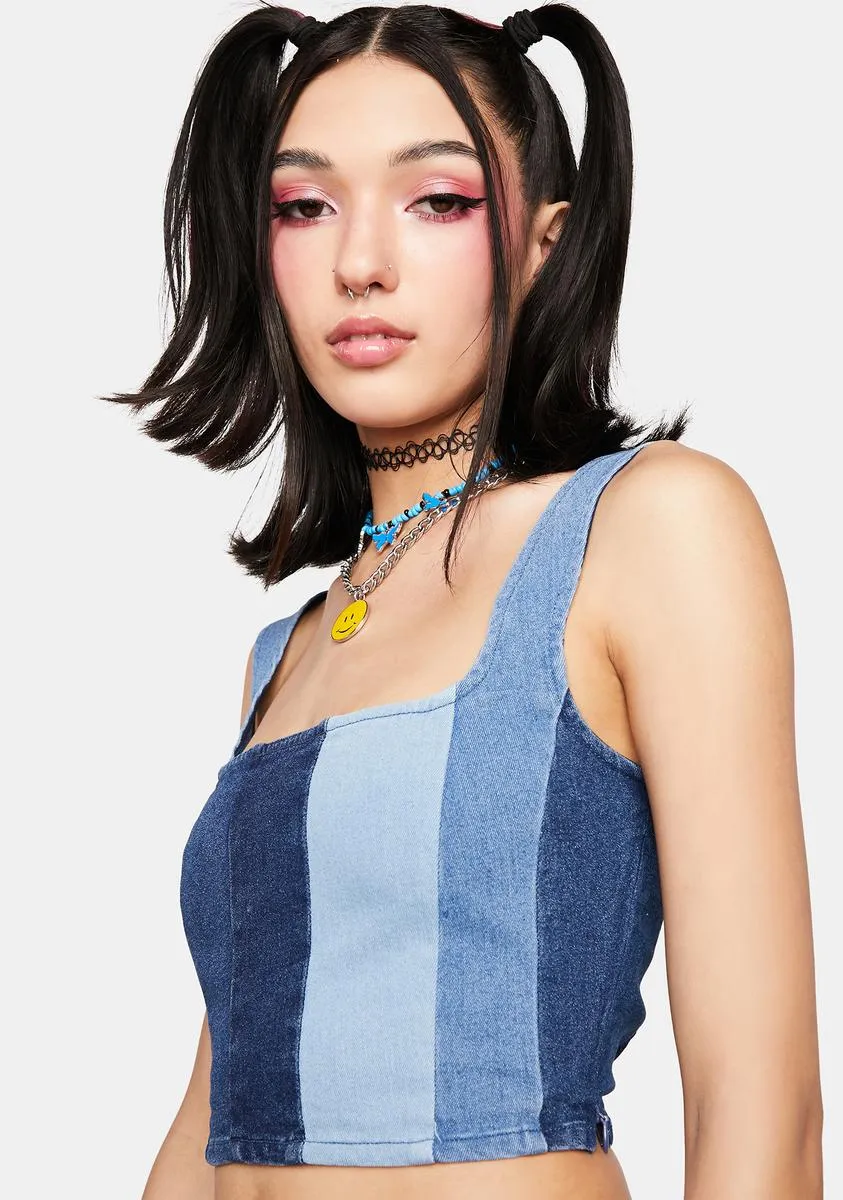 Such A Trip Corset Top sold by Dolls Kill product image thumbnail 2