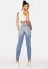 Rhiannon Rip 94 High Slim Jeans sold by Dolls Kill