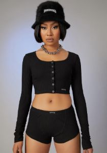 Nothing But Trouble Henley Lounge Set sold by Dolls Kill