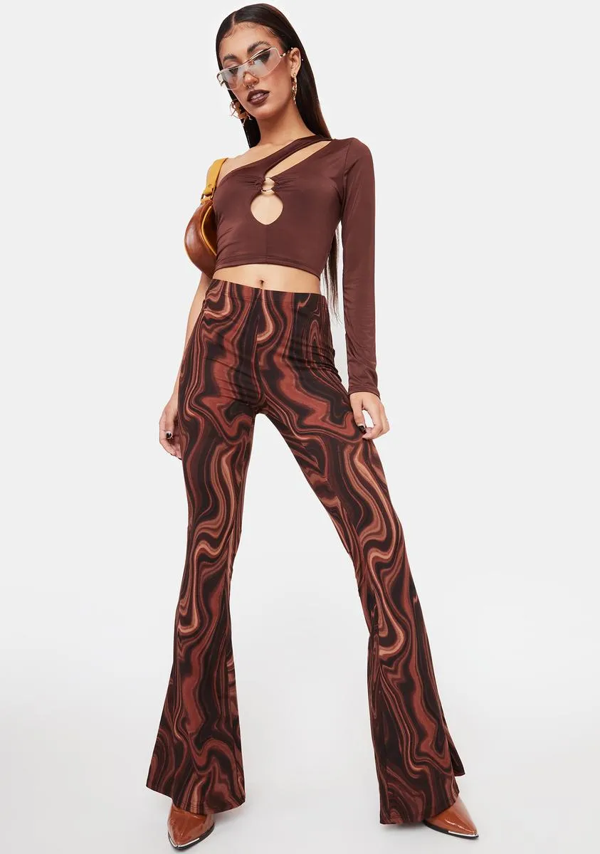 Art Muse Flare Pants sold by Dolls Kill product image thumbnail 3