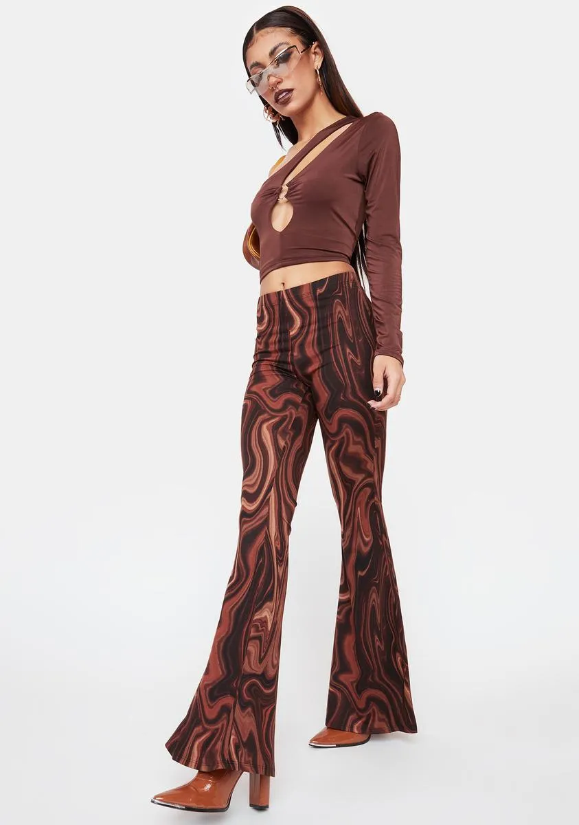 Art Muse Flare Pants sold by Dolls Kill product image thumbnail 2