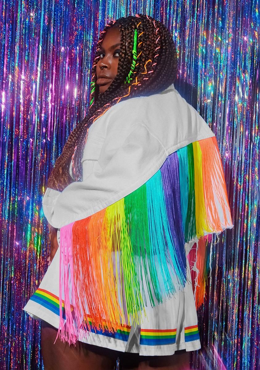 Plus Feel This Moment Denim Jacket sold by Dolls Kill