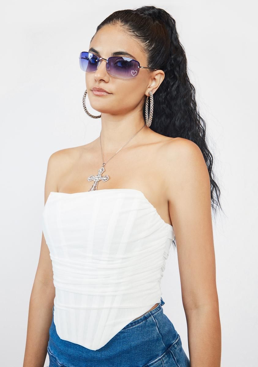 That's My Baby Corset Top sold by Dolls Kill product image thumbnail 2