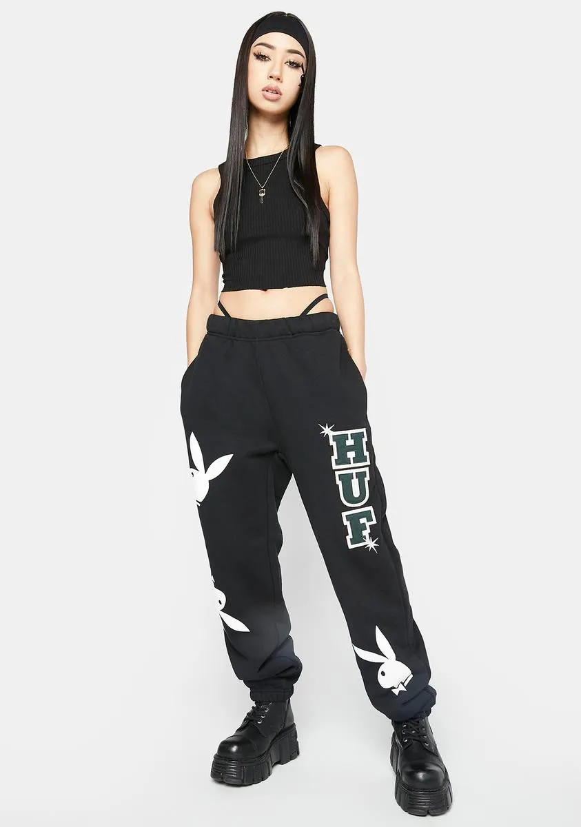 Playboy Rabbit Head Fleece Sweatpants sold by Dolls Kill product image thumbnail 2