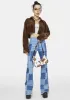 Easier Said Corduroy Cropped Jacket sold by Dolls Kill