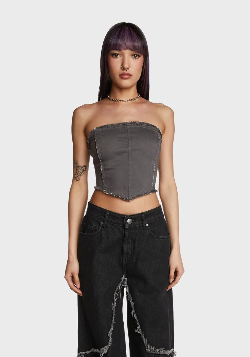 Hyping Up Corset Top sold by Dolls Kill