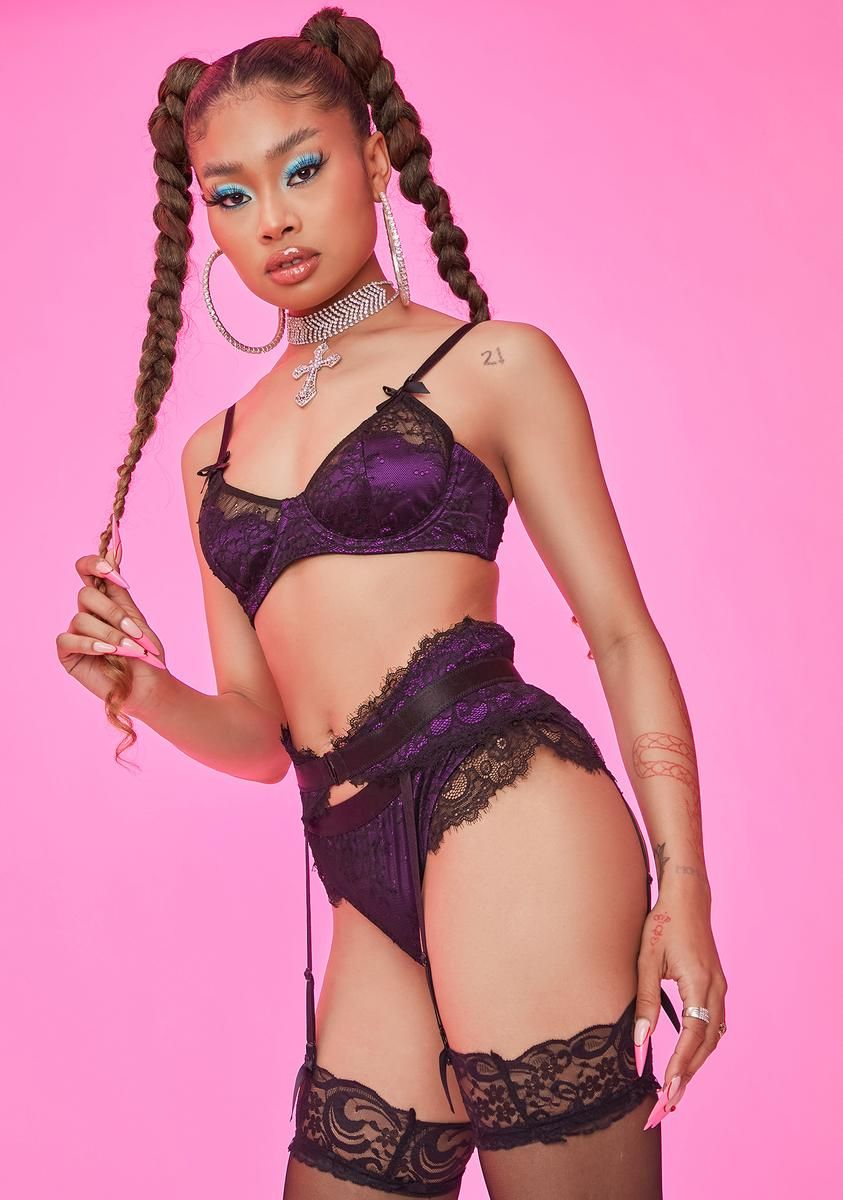 Power Of Passion Lace Lingerie Set sold by Dolls Kill product image thumbnail 2