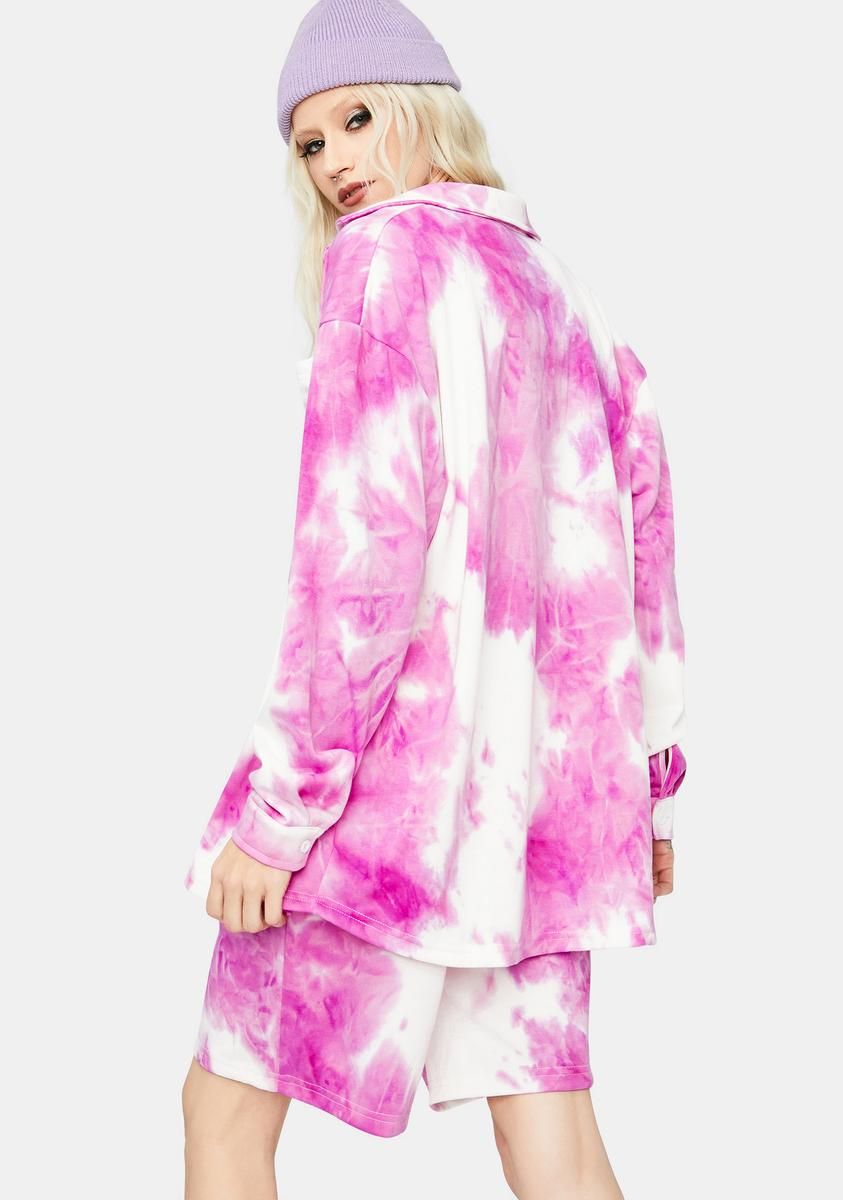 Flashing Bright Tie Dye Tank Set sold by Dolls Kill product image thumbnail 4