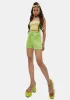 Sage Block Your Number Tube Top sold by Dolls Kill