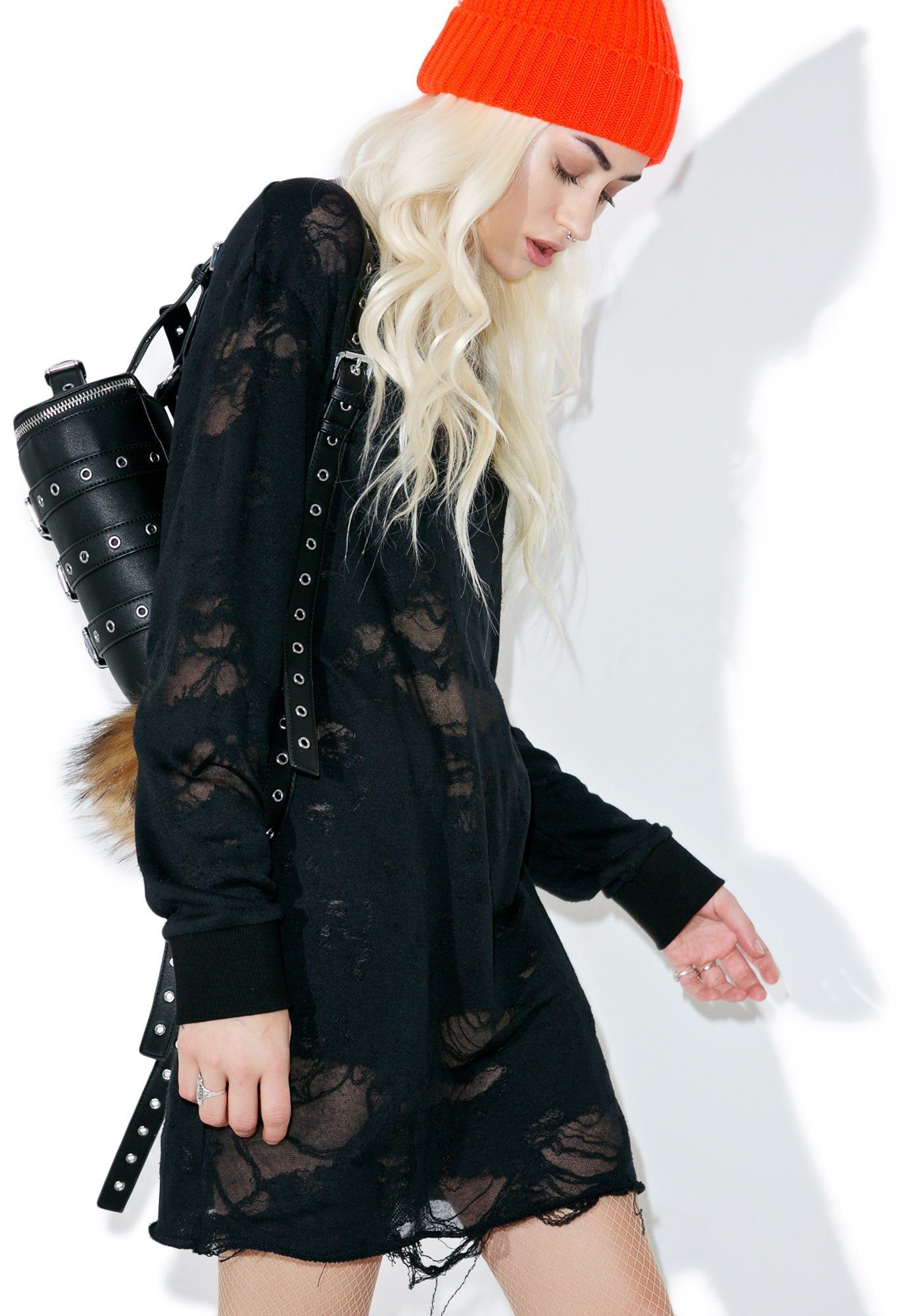 Deconstructed Terry Dress sold by Dolls Kill product image thumbnail 5