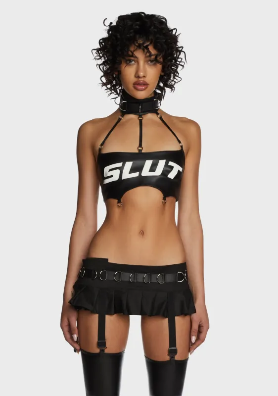 Slutwear Choker Top sold by Dolls Kill