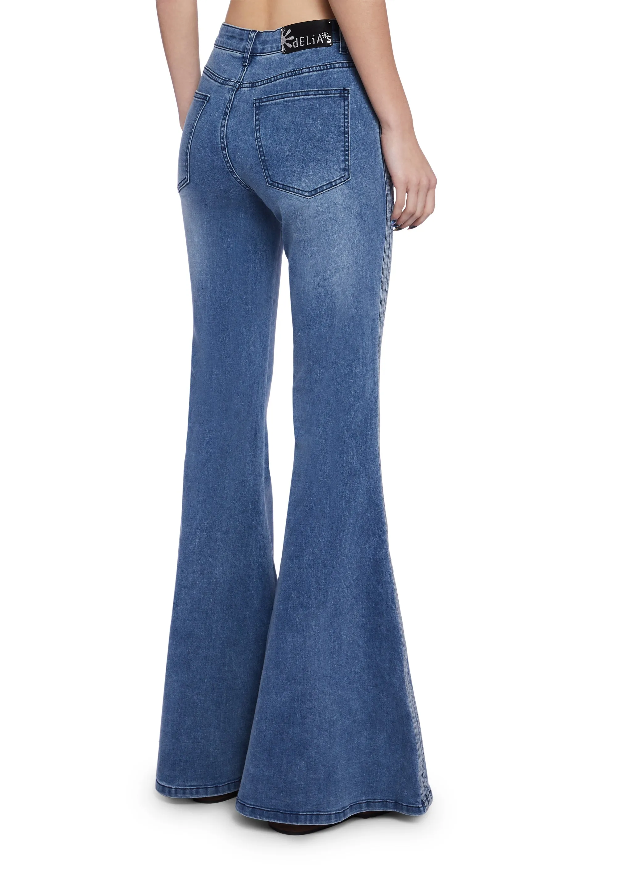Totally Trippin Flared Jeans sold by Dolls Kill product image thumbnail 5