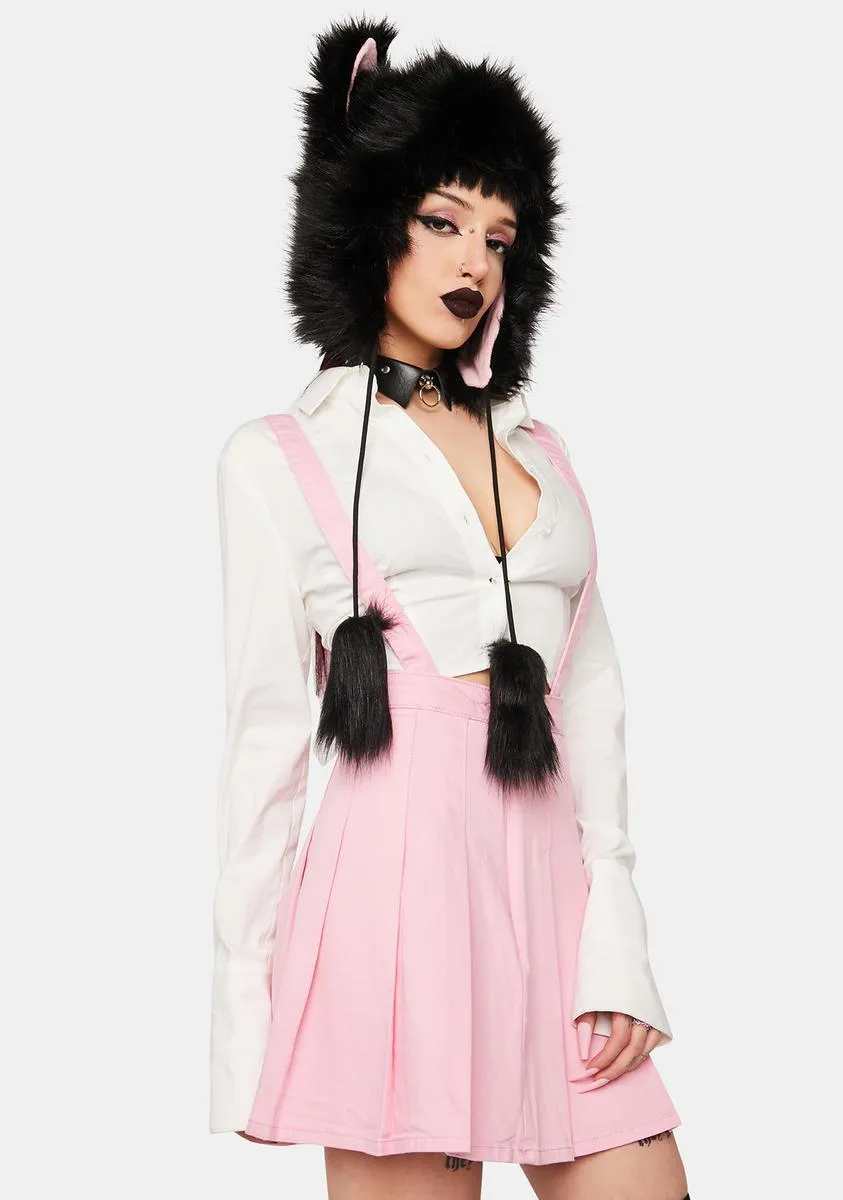 You've Been Schooled Overall Pleated Skirt sold by Dolls Kill product image thumbnail 2