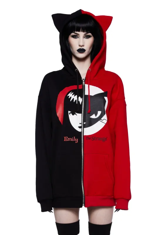 Piece Of Me Graphic Hoodie sold by Dolls Kill