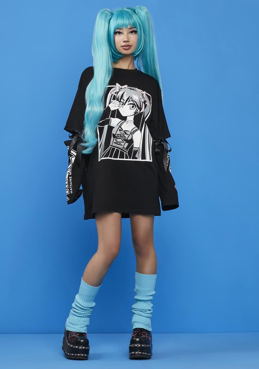 Cyber Celebrity Oversized Tee sold by Dolls Kill product image thumbnail 3
