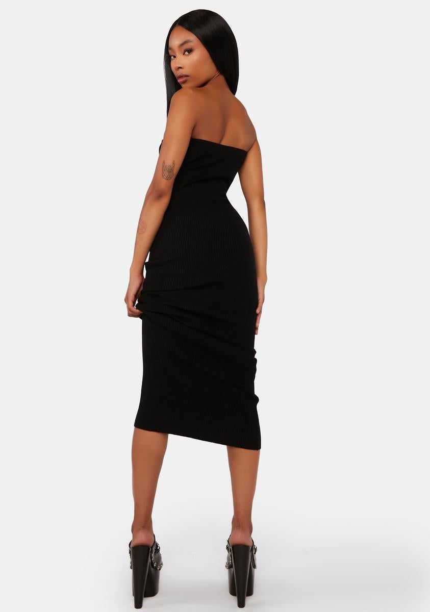 Paola Knitted Maxi Dress sold by Dolls Kill product image thumbnail 4