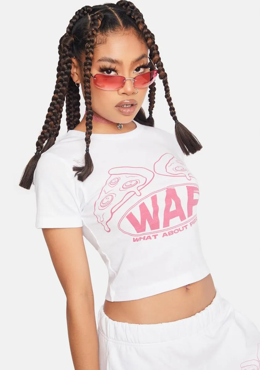 What About Pizza Graphic Tee sold by Dolls Kill product image thumbnail 2