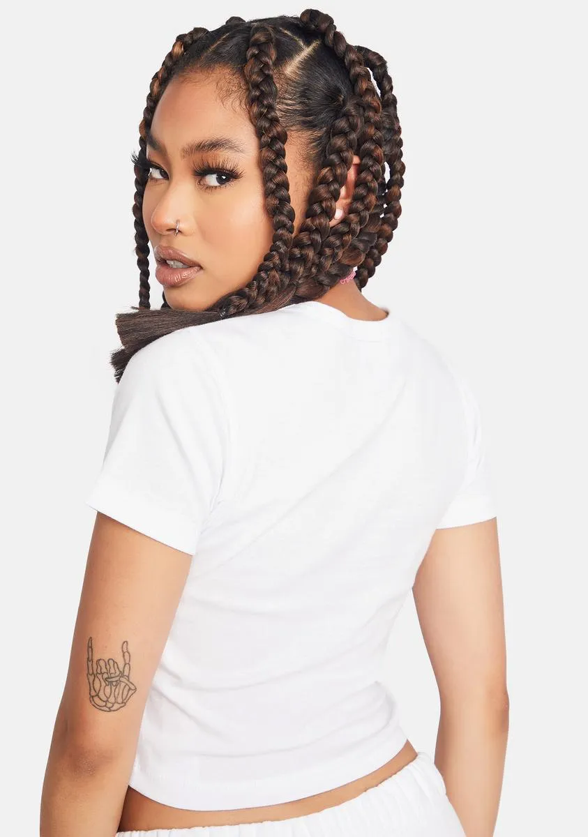 What About Pizza Graphic Tee sold by Dolls Kill product image thumbnail 4