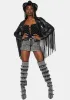 Round Of Applause Velvet Bodysuit sold by Dolls Kill