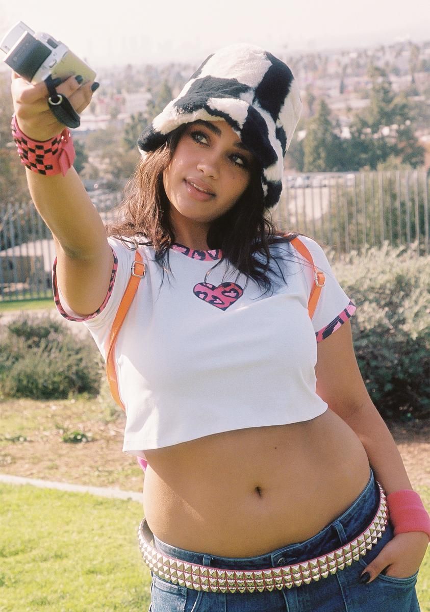 Plus Hello Heartache Baby Tee sold by Dolls Kill