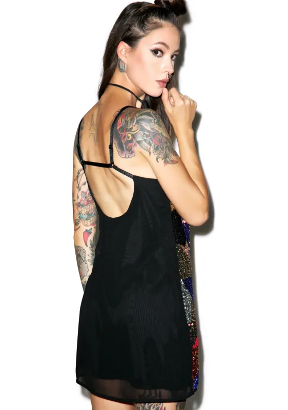 It's A Party Sequin Dress sold by Dolls Kill