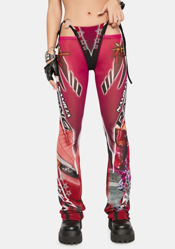Goddess Mesh Pants sold by Dolls Kill