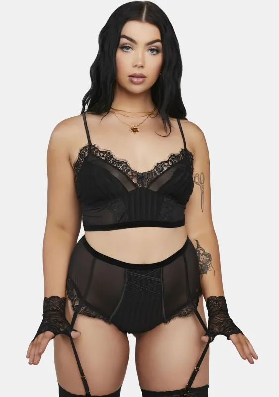 Plus Main Muse Lingerie Set sold by Dolls Kill